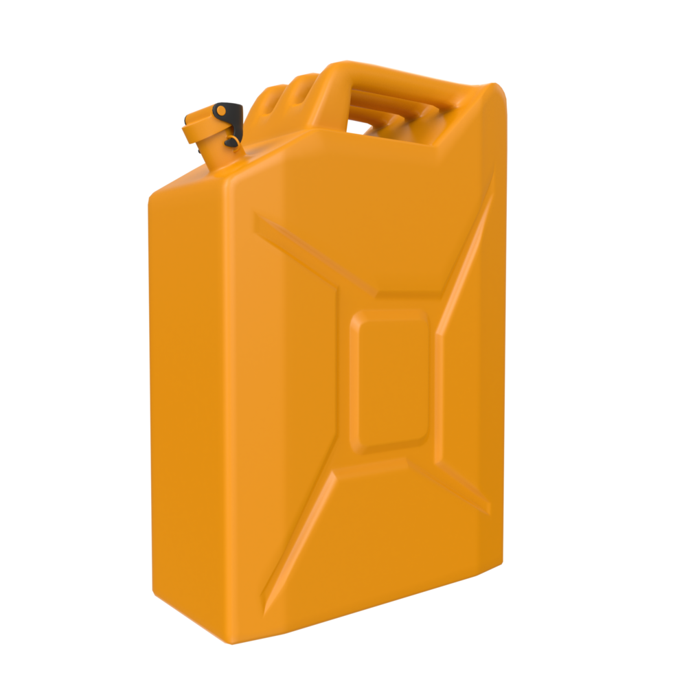 gas can isolated on transparent png
