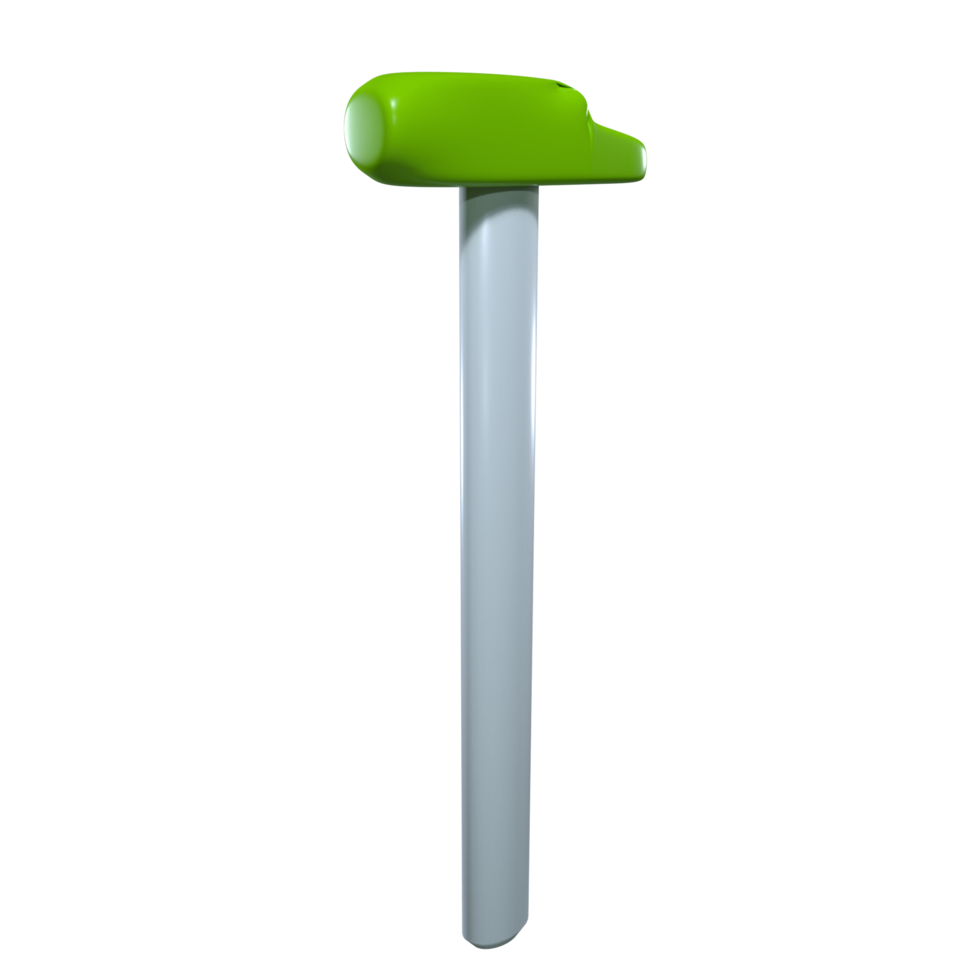 Hammer isolated on transparent png