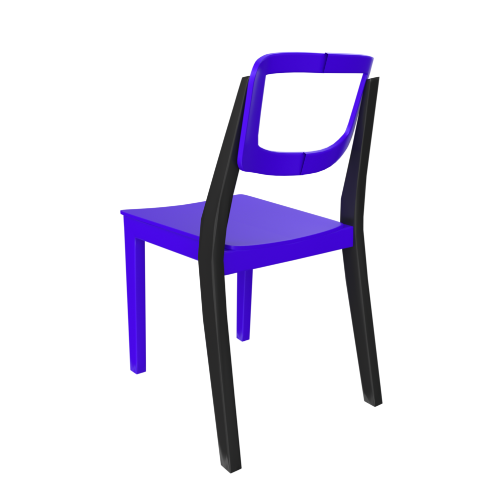 chaise isolé sur transparent png