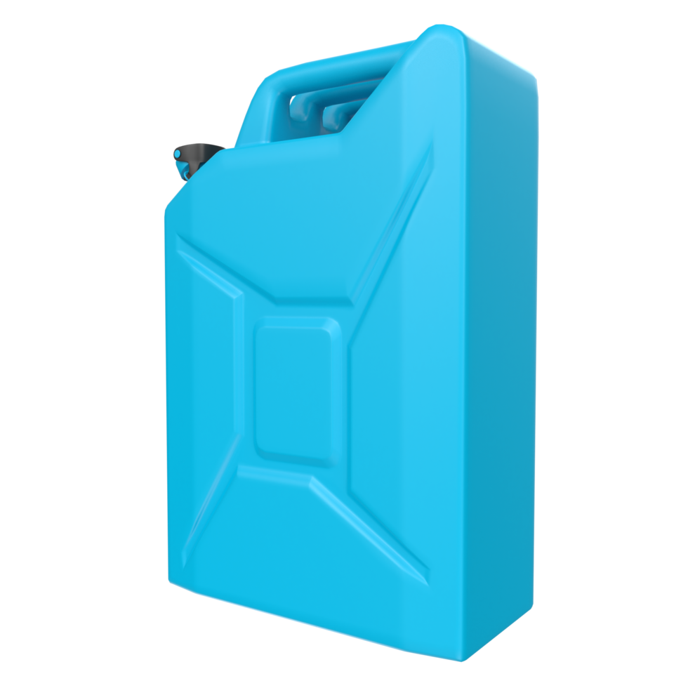gas can isolated on transparent png