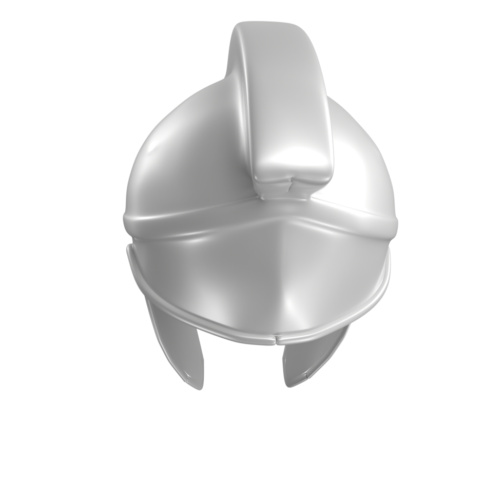 Spartan helmet isolated on transparent png