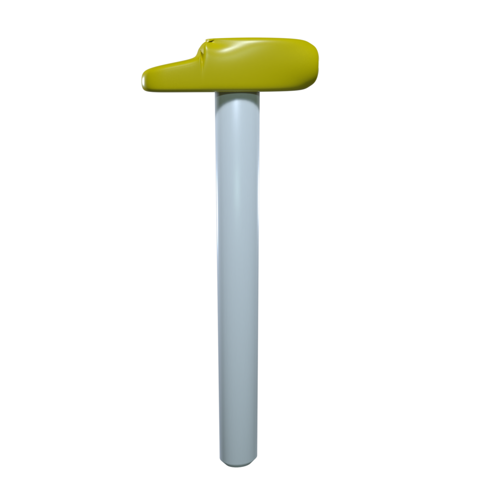 Hammer isolated on transparent png