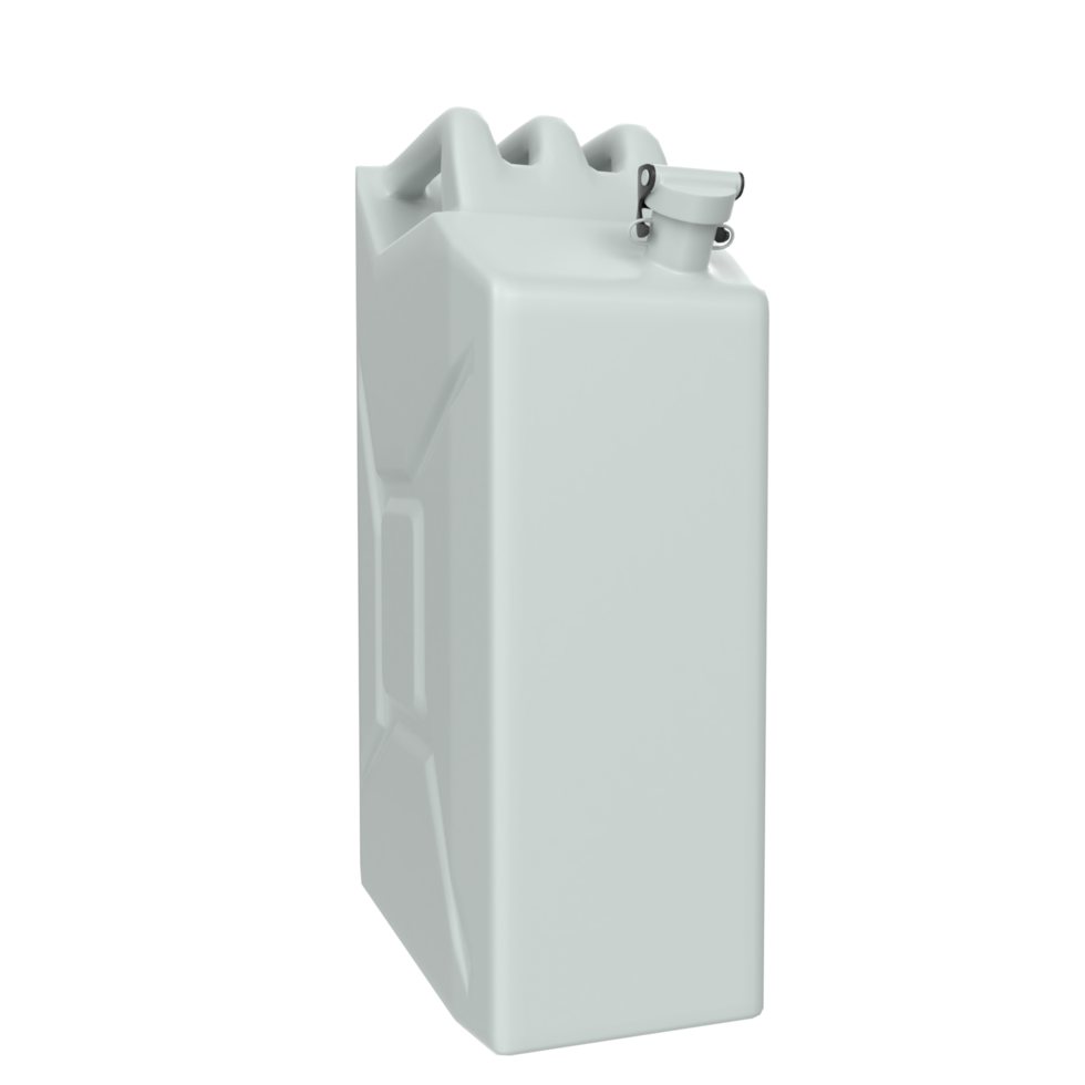 gas can isolated on transparent png