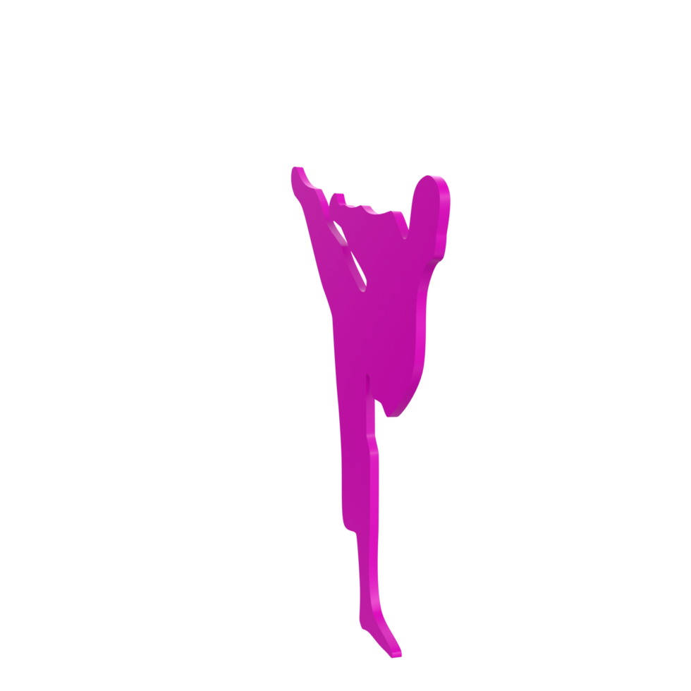 Karate boy isolated on transparent png