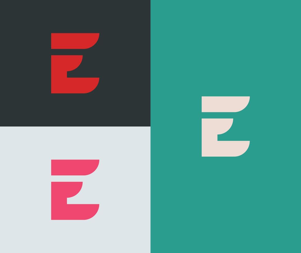 Eagle concept. Creative letter E logo vector template. Modern and futuristic concept.