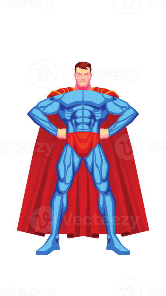 Super heroi dentro açao png