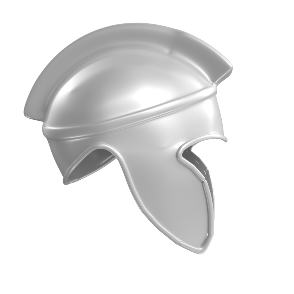 spartanisch Helm isoliert auf transparent png