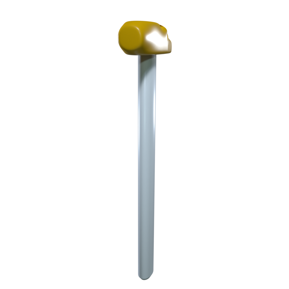 Hammer isolated on transparent png