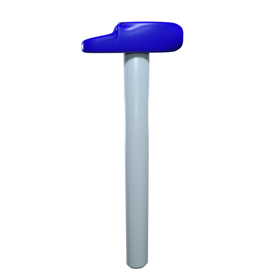 Hammer isolated on transparent png