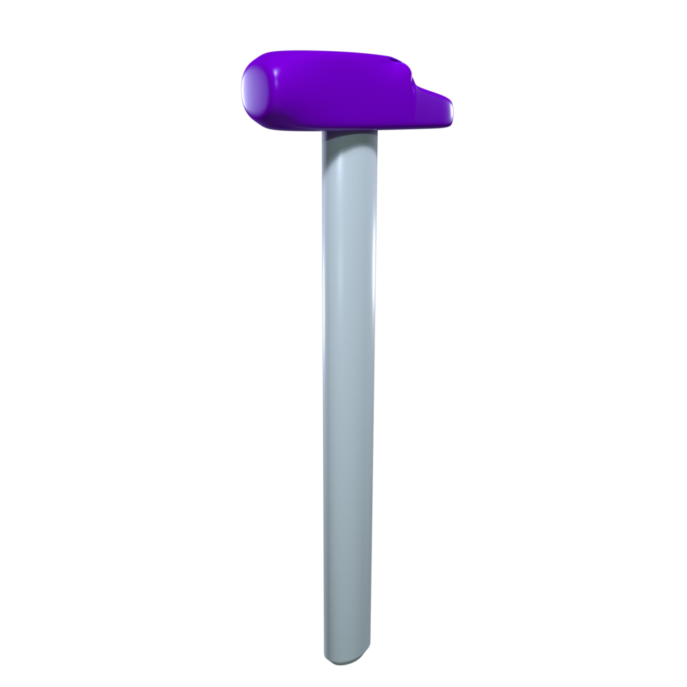 Hammer isolated on transparent png