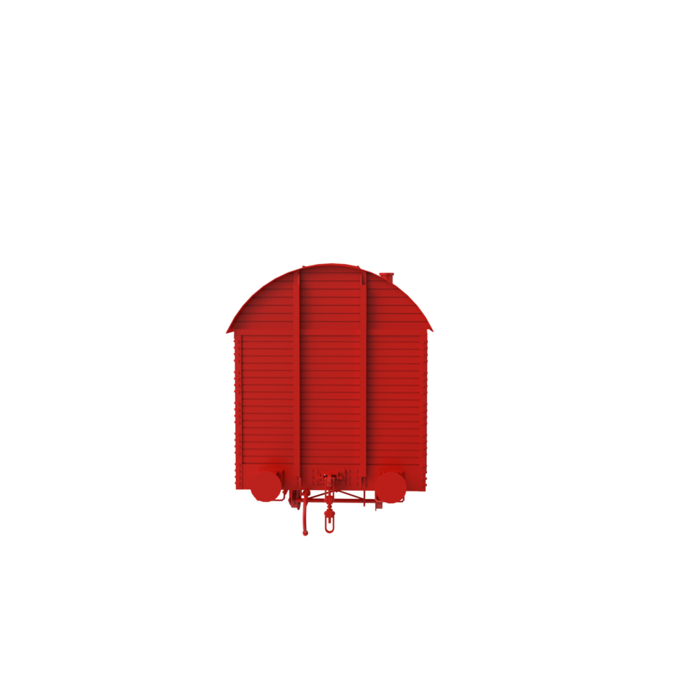 Train vagon isolated on transparent png