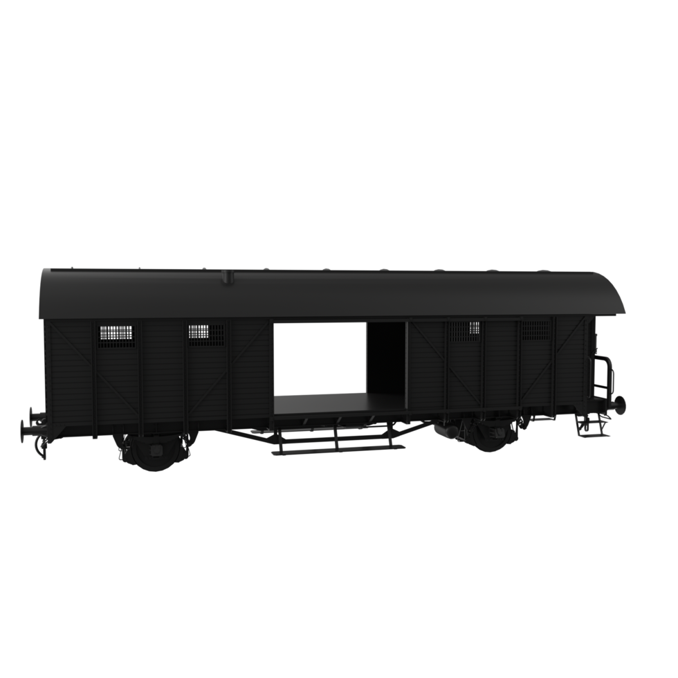 Train vagon isolated on transparent png