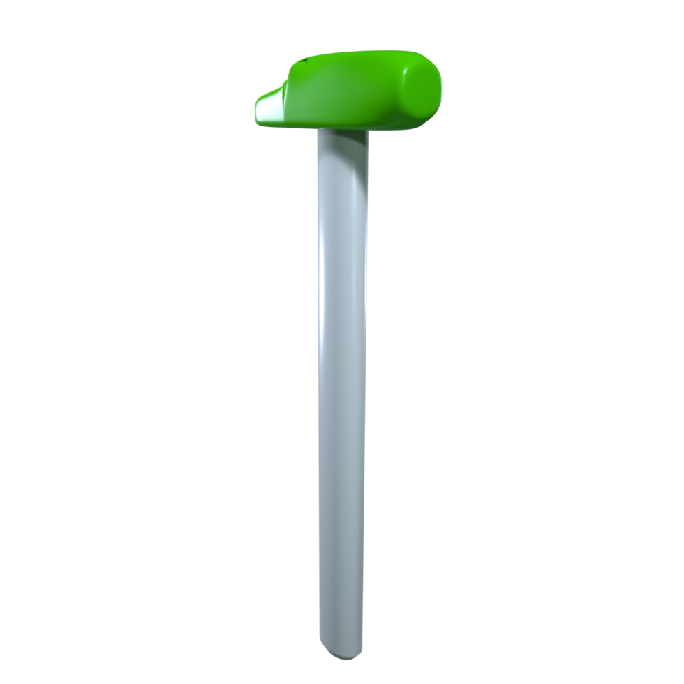Hammer isolated on transparent png