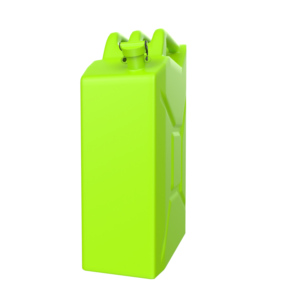 gas can isolated on transparent png