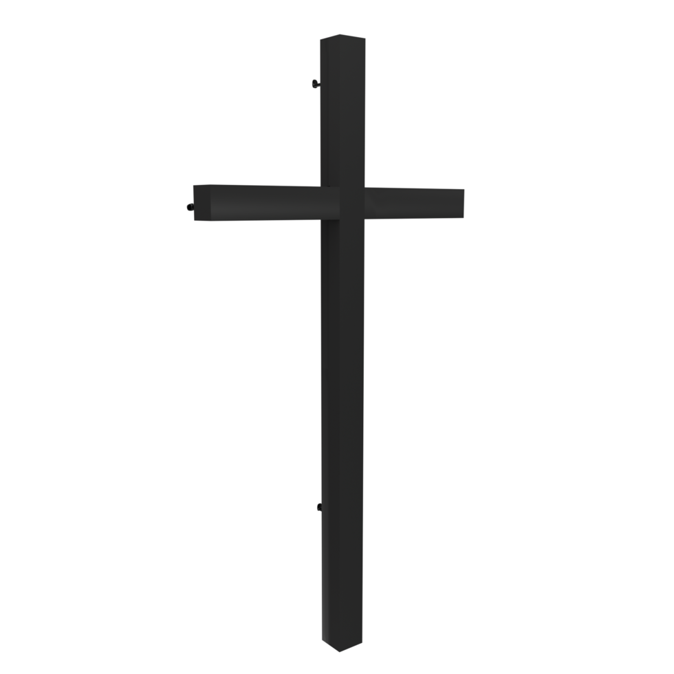 Jesus Kreuz isoliert auf transparent png