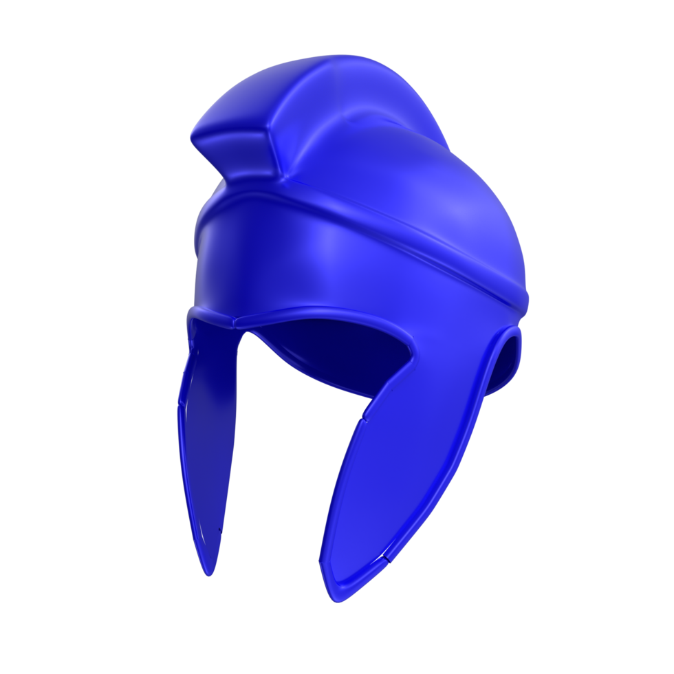 spartanisch Helm isoliert auf transparent png