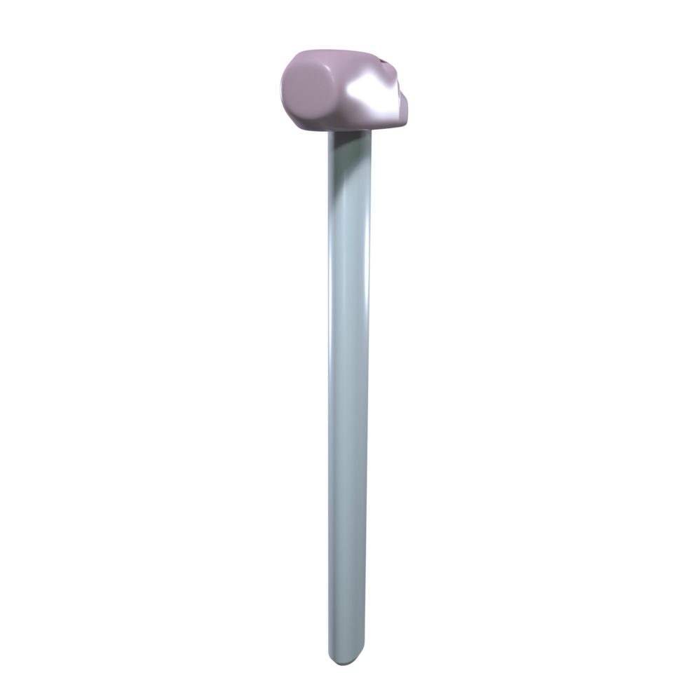 Hammer isolated on transparent png