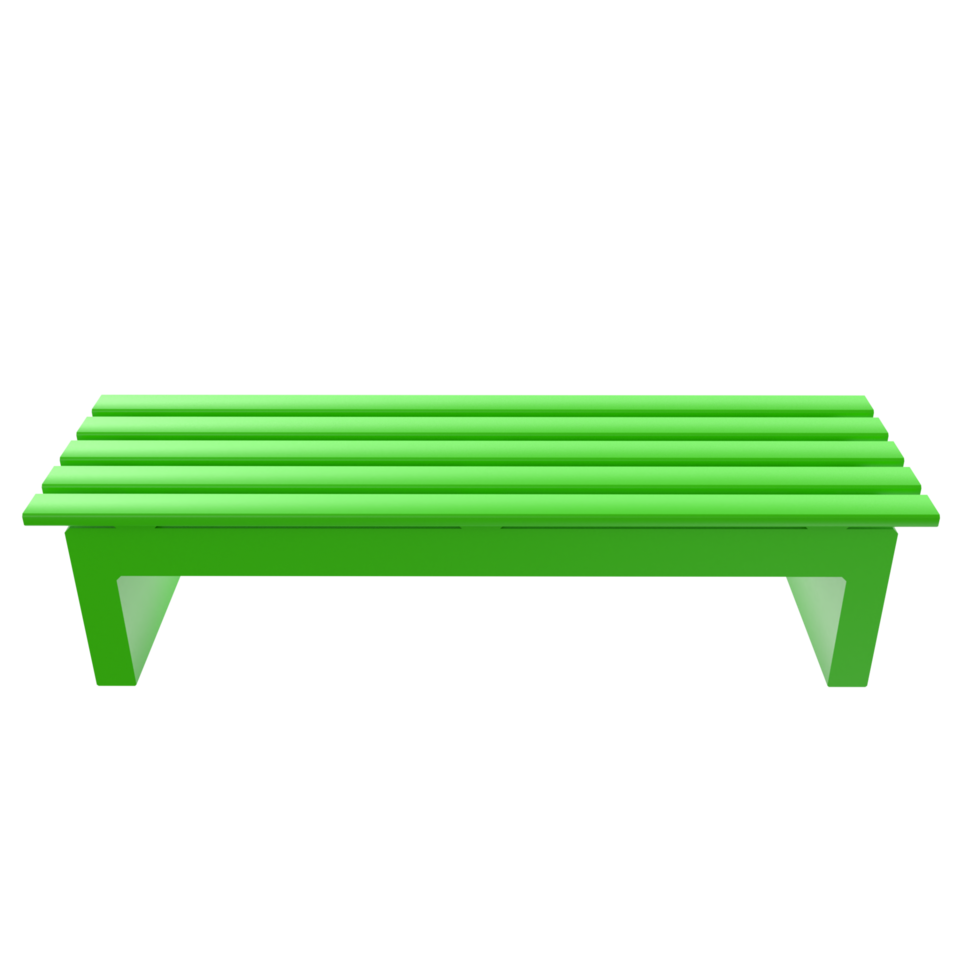 Bench isolated on transparent png