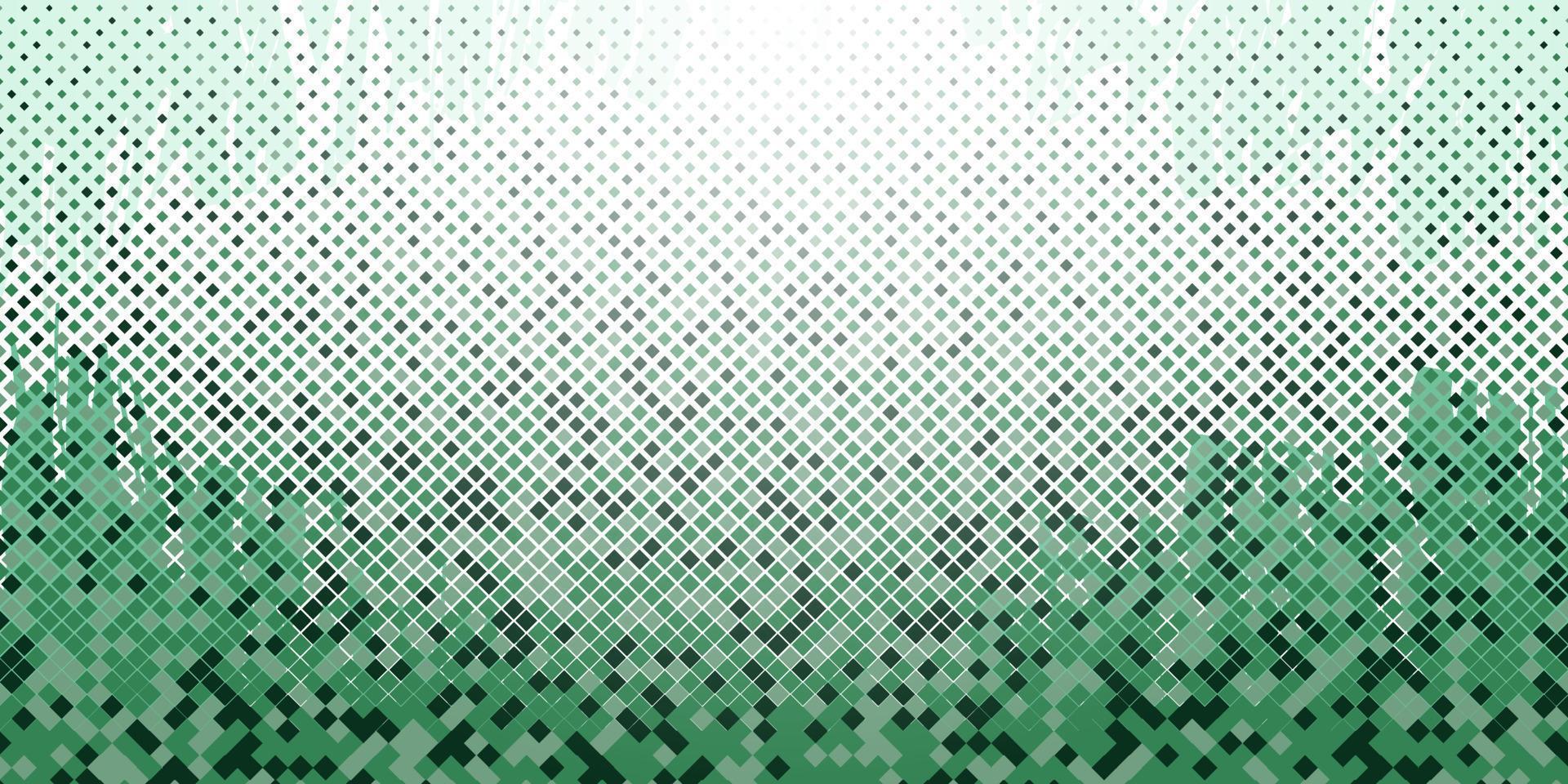 Square Halftone Background vector