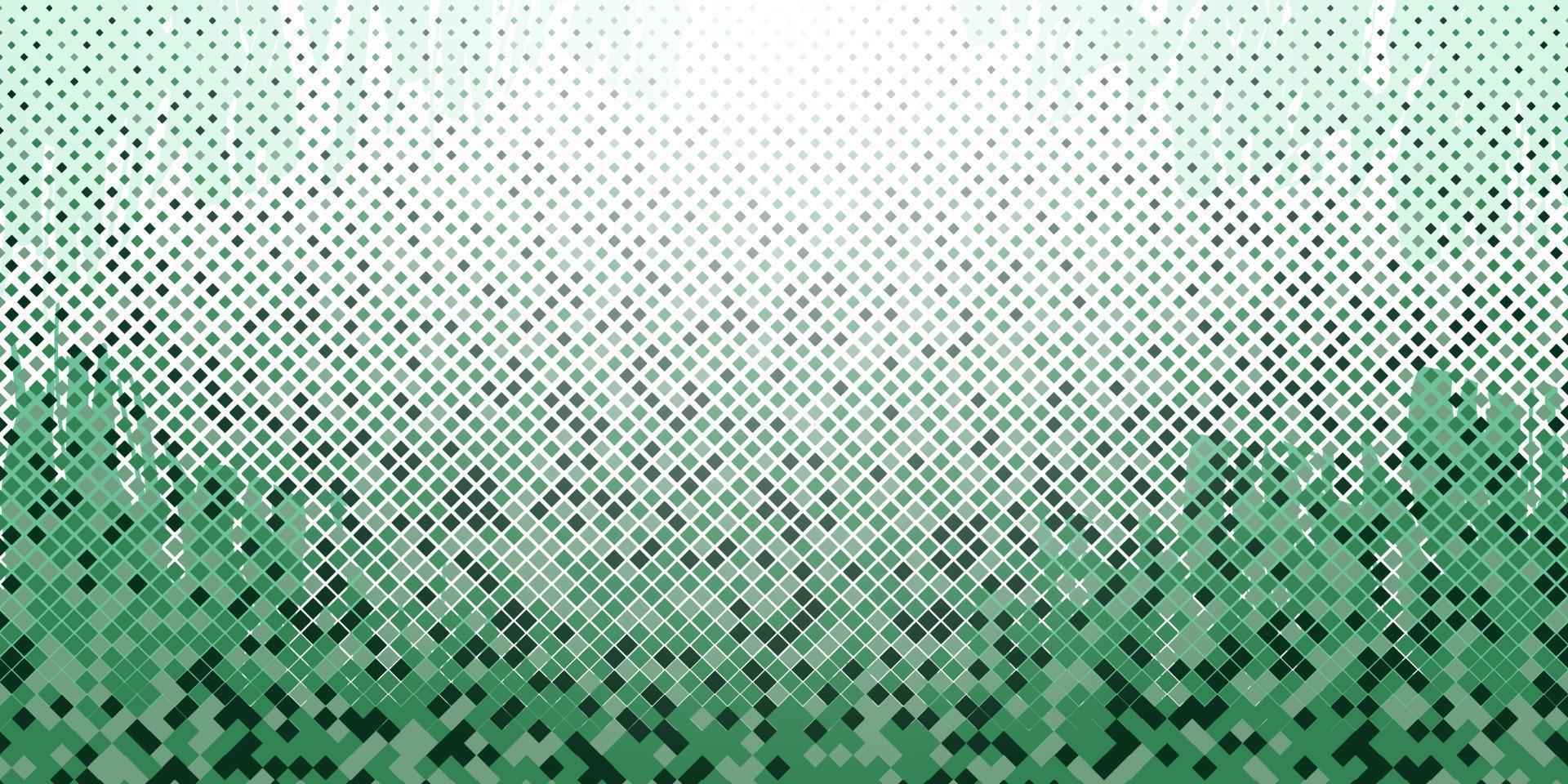 Square Halftone Background vector