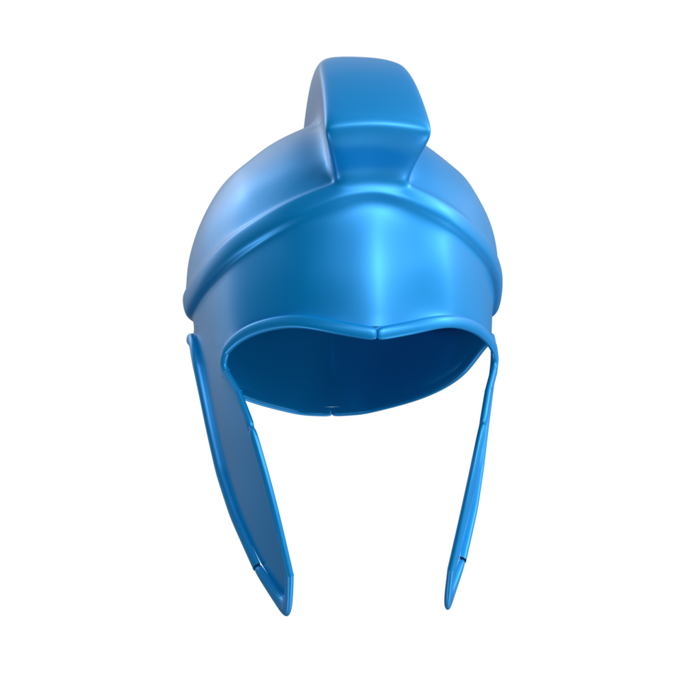 spartiate casque isolé sur transparent png