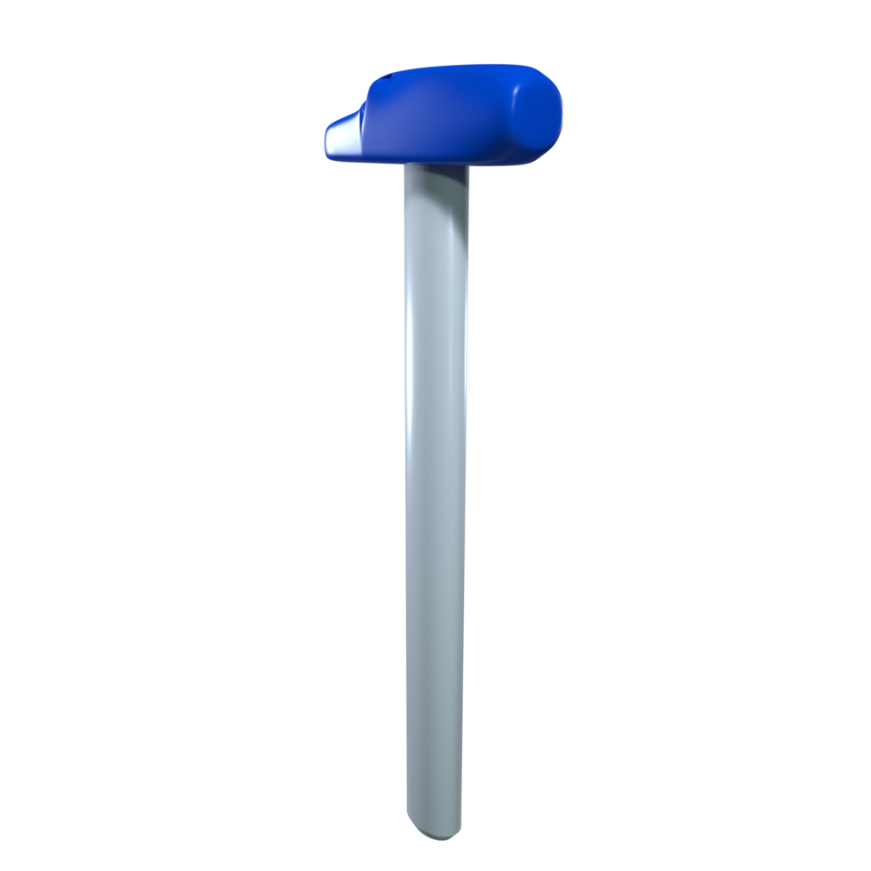 Hammer isolated on transparent png