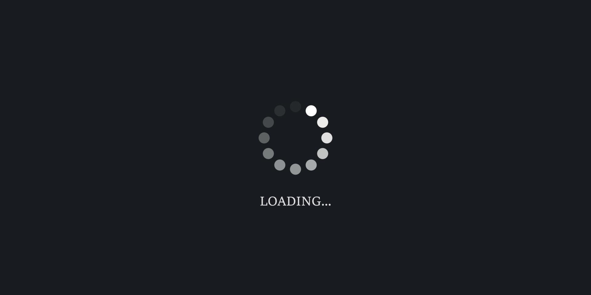 Loading bar icon in flat style. Progress indicator vector illustration on isolated background. Download button sign business concept.