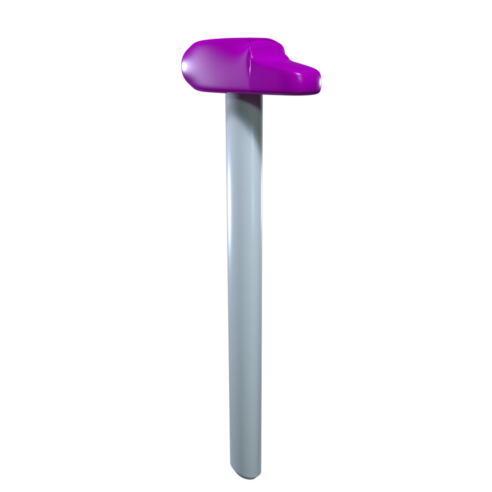 Hammer isolated on transparent png