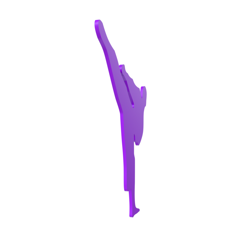 Karate boy isolated on transparent png
