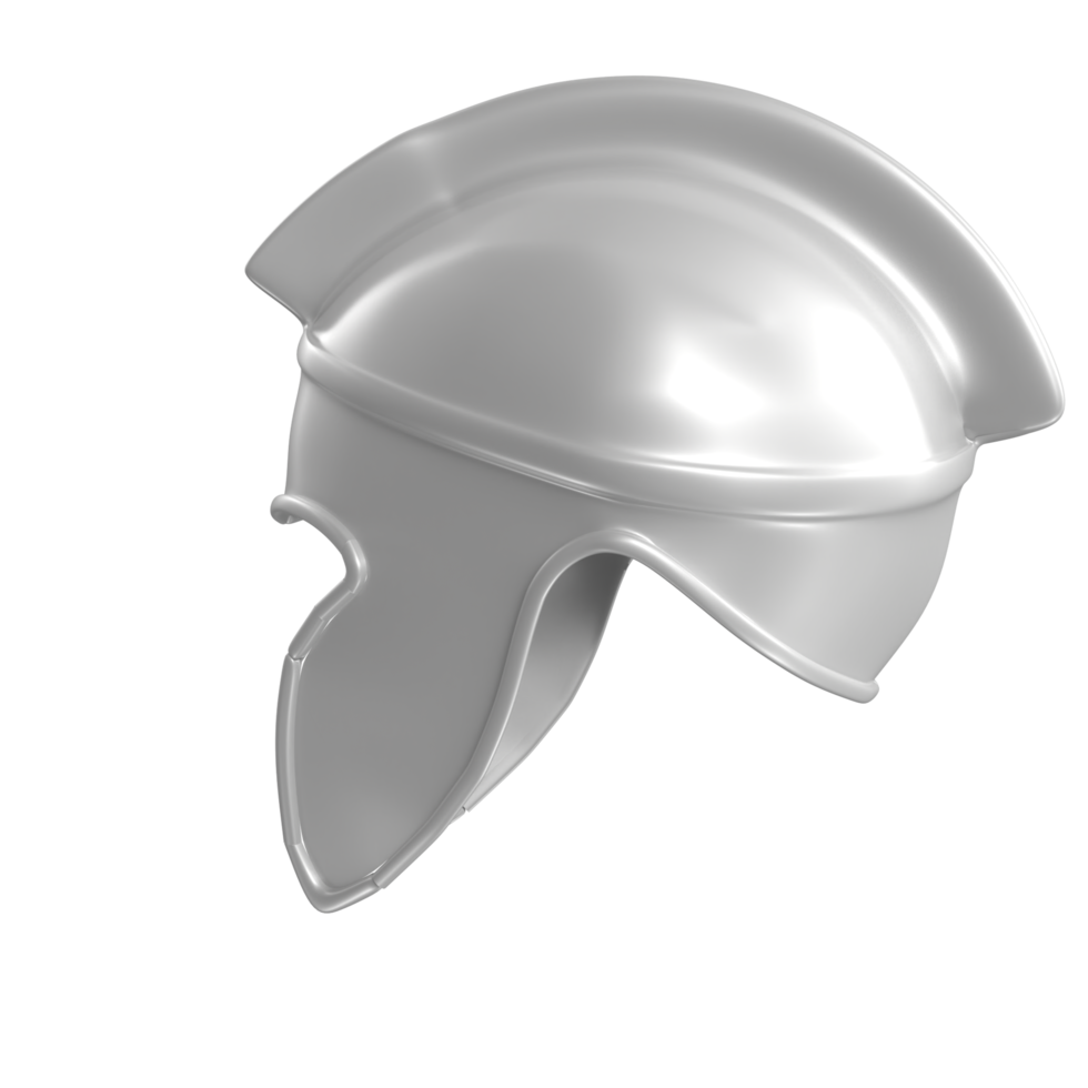 spartanisch Helm isoliert auf transparent png