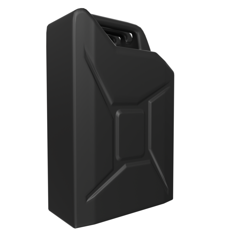 gas can isolated on transparent png