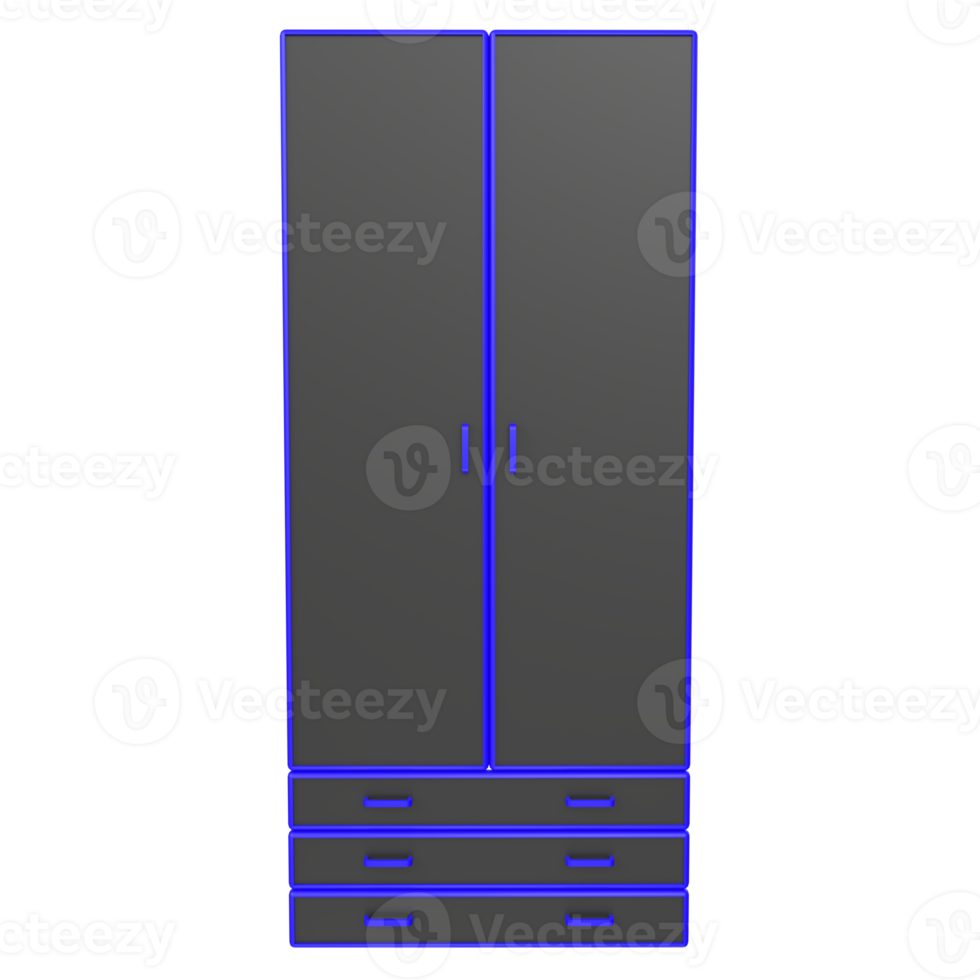 skåp isolerat på transparent png