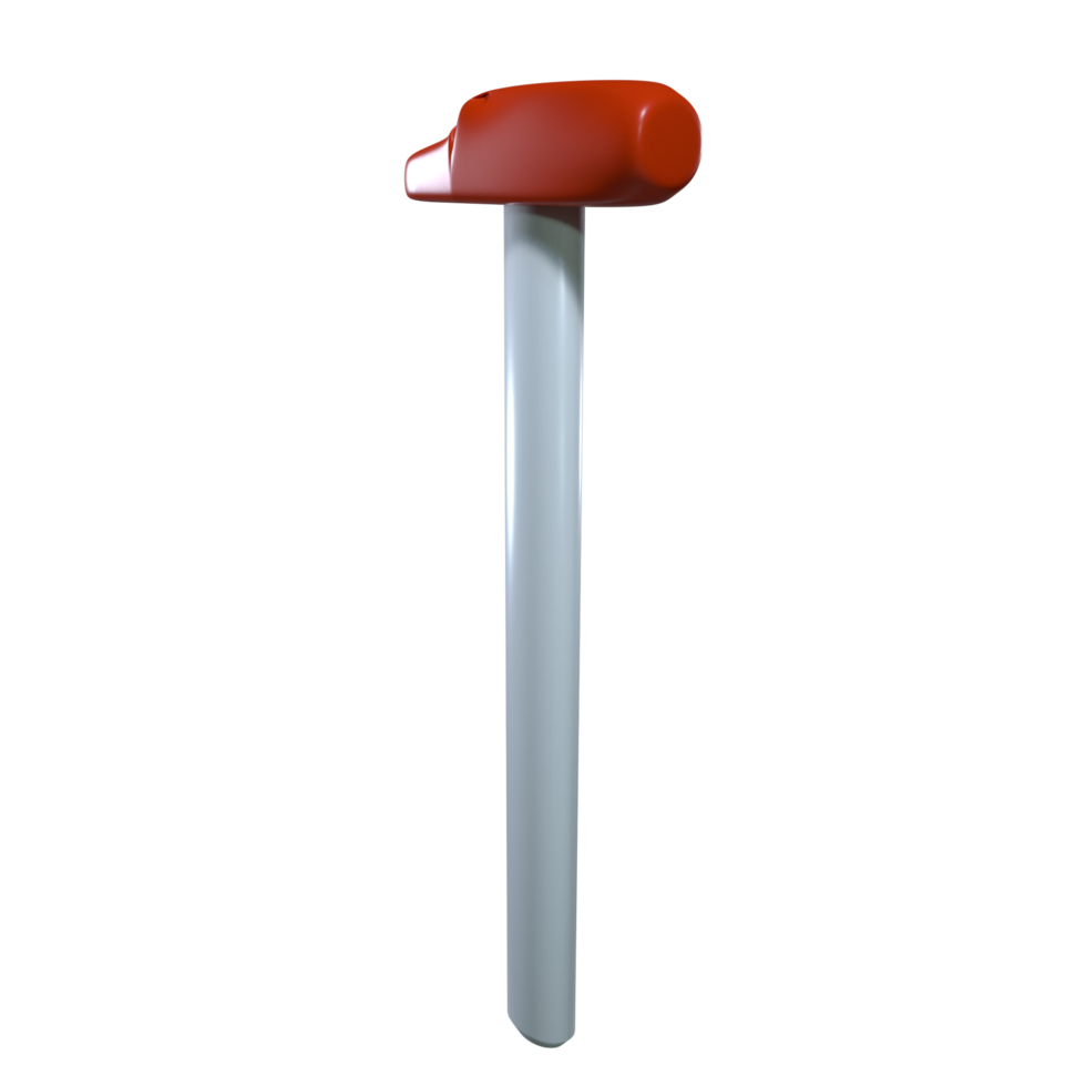 Hammer isolated on transparent png