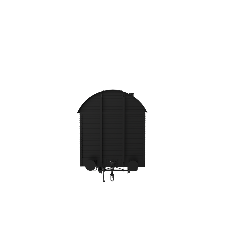 Train vagon isolated on transparent png