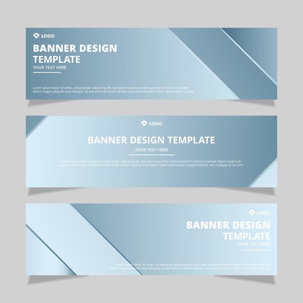 modern abstract vecor banner design. vector