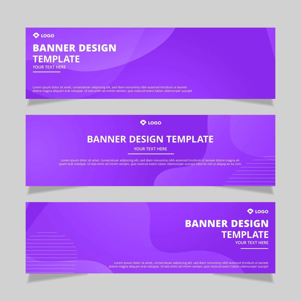 Roll up banner corporate with modern design vector
