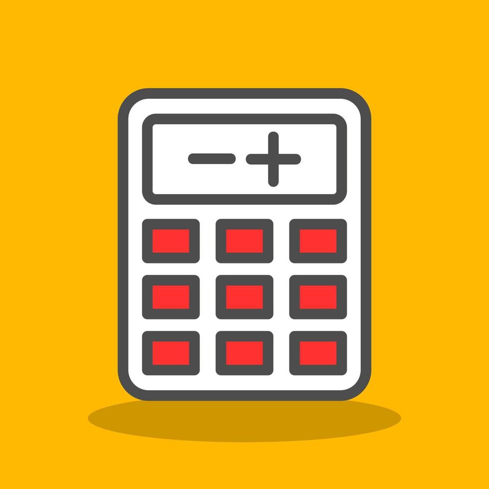 Calculator Vector Icon Design