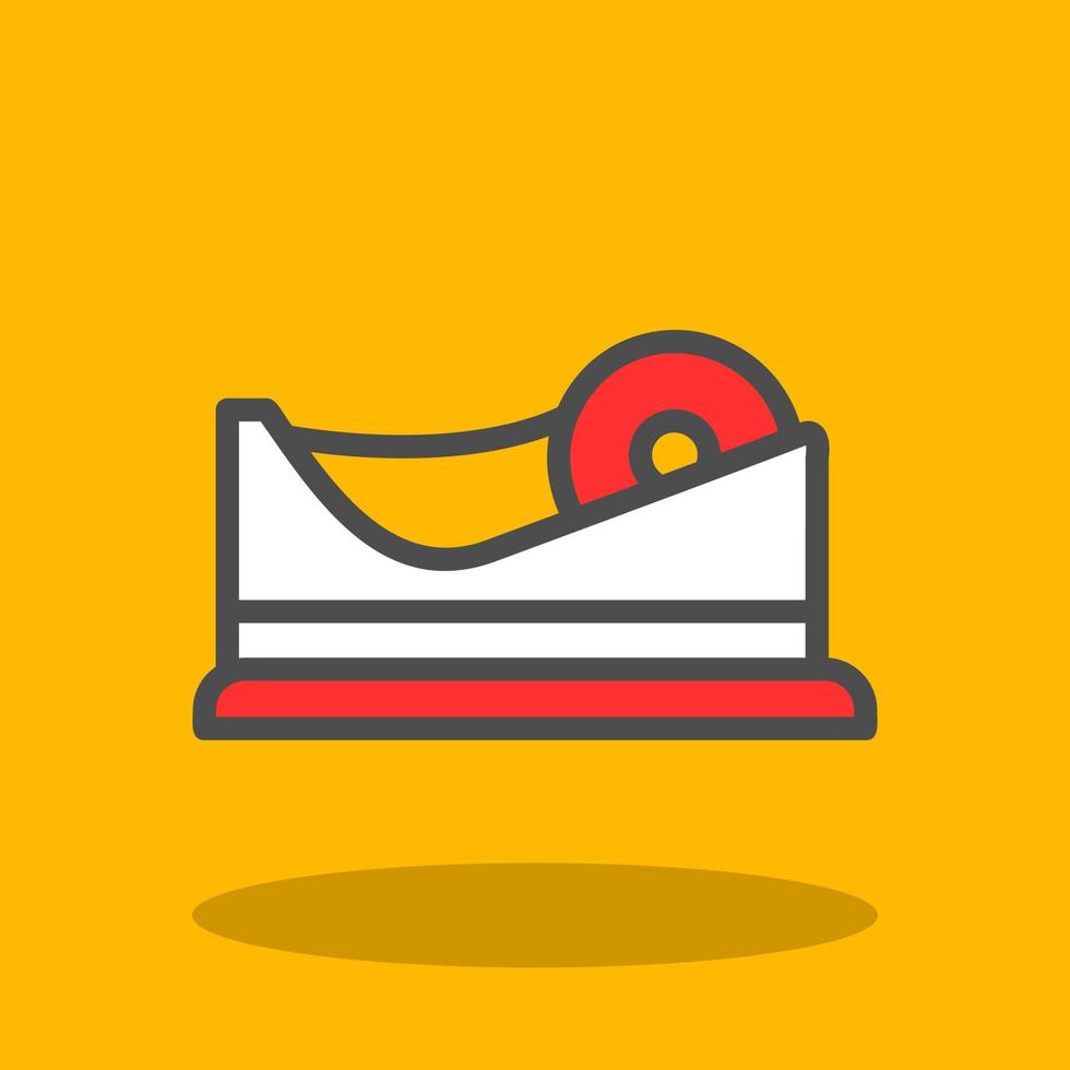 Tape Dispenser Vector Icon Design
