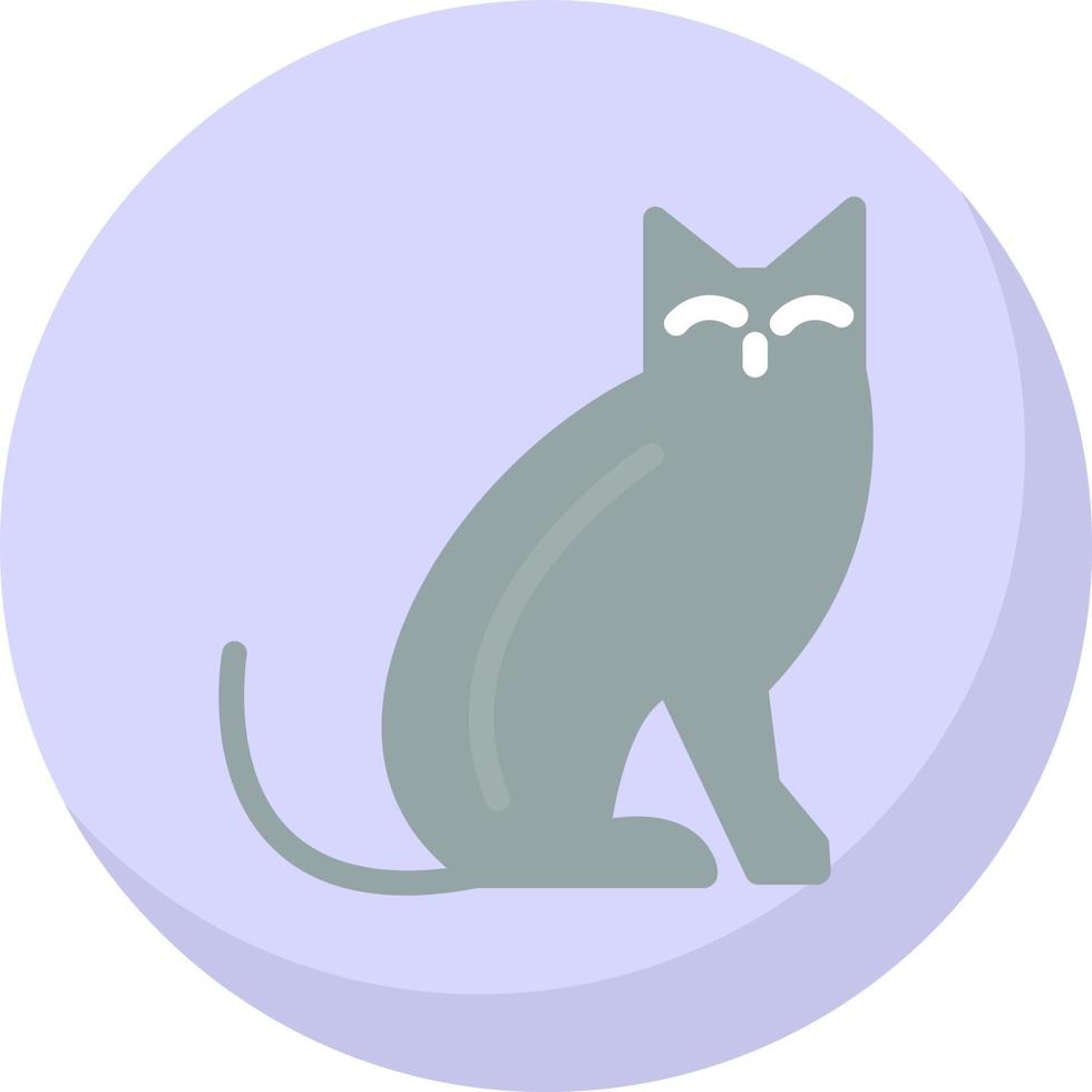 Cat Vector Icon Design