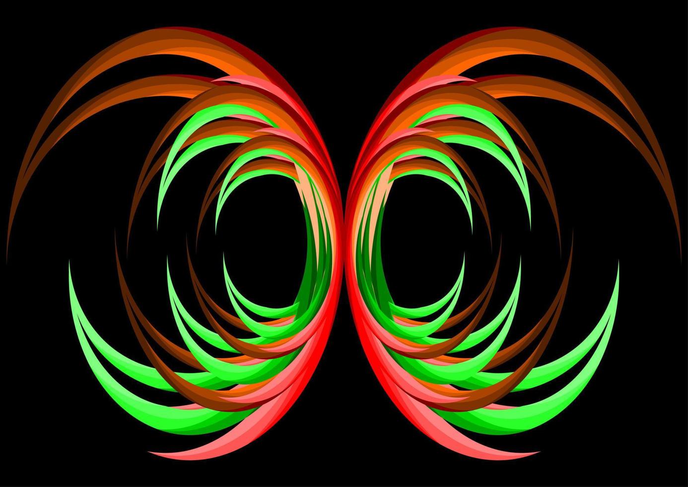 The illustrations and clipart. Abstract rainbow background. vector