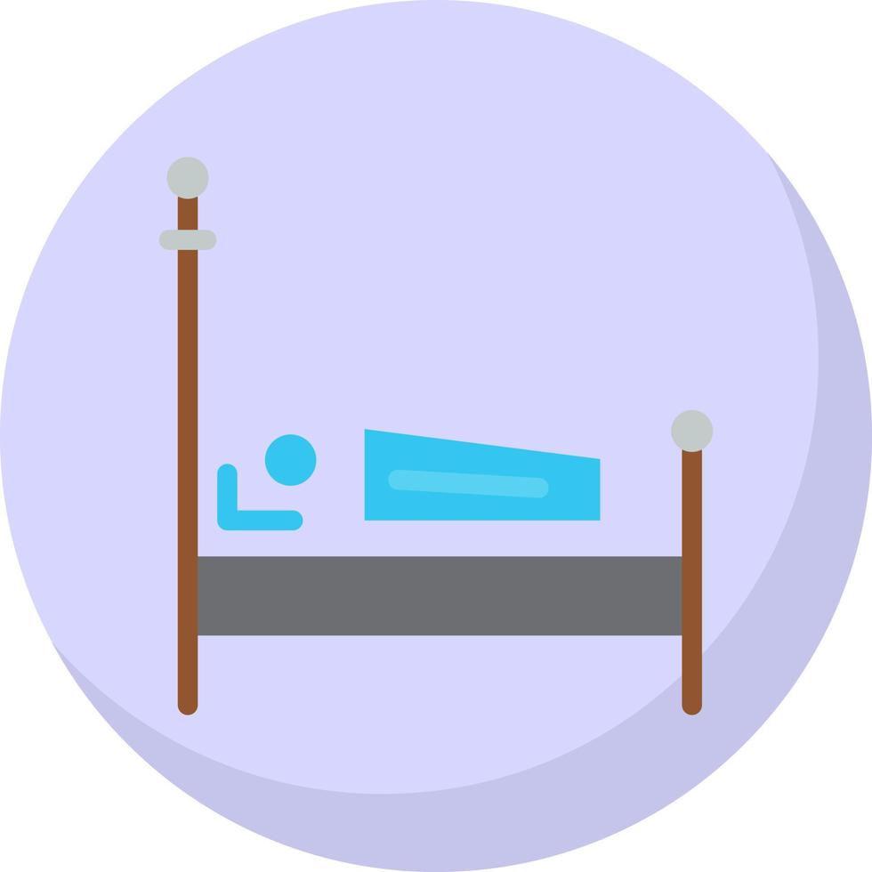 Bed Vector Icon Design