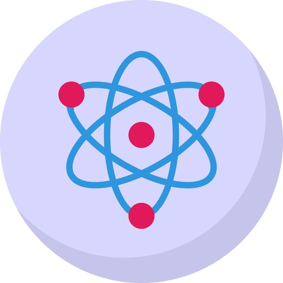 Atom Vector Icon Design