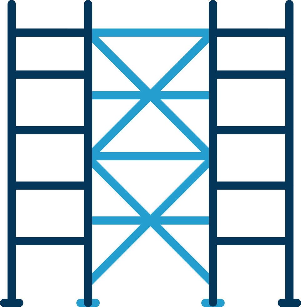 Scaffolding Vector Icon Design