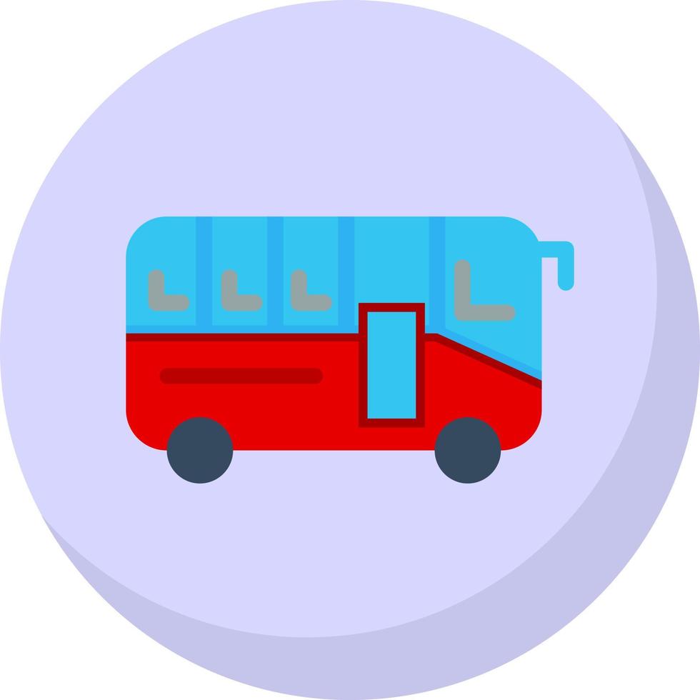 Bus Vector Icon Design
