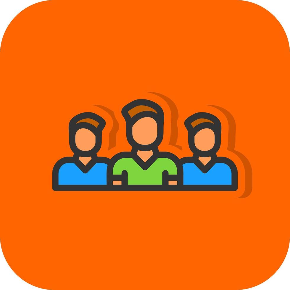 Group Vector Icon Design