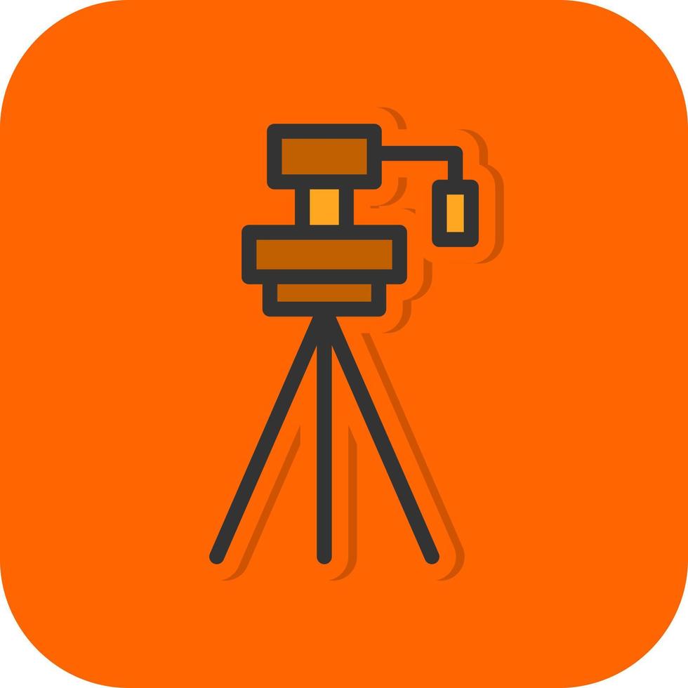 Tripod Vector Icon Design