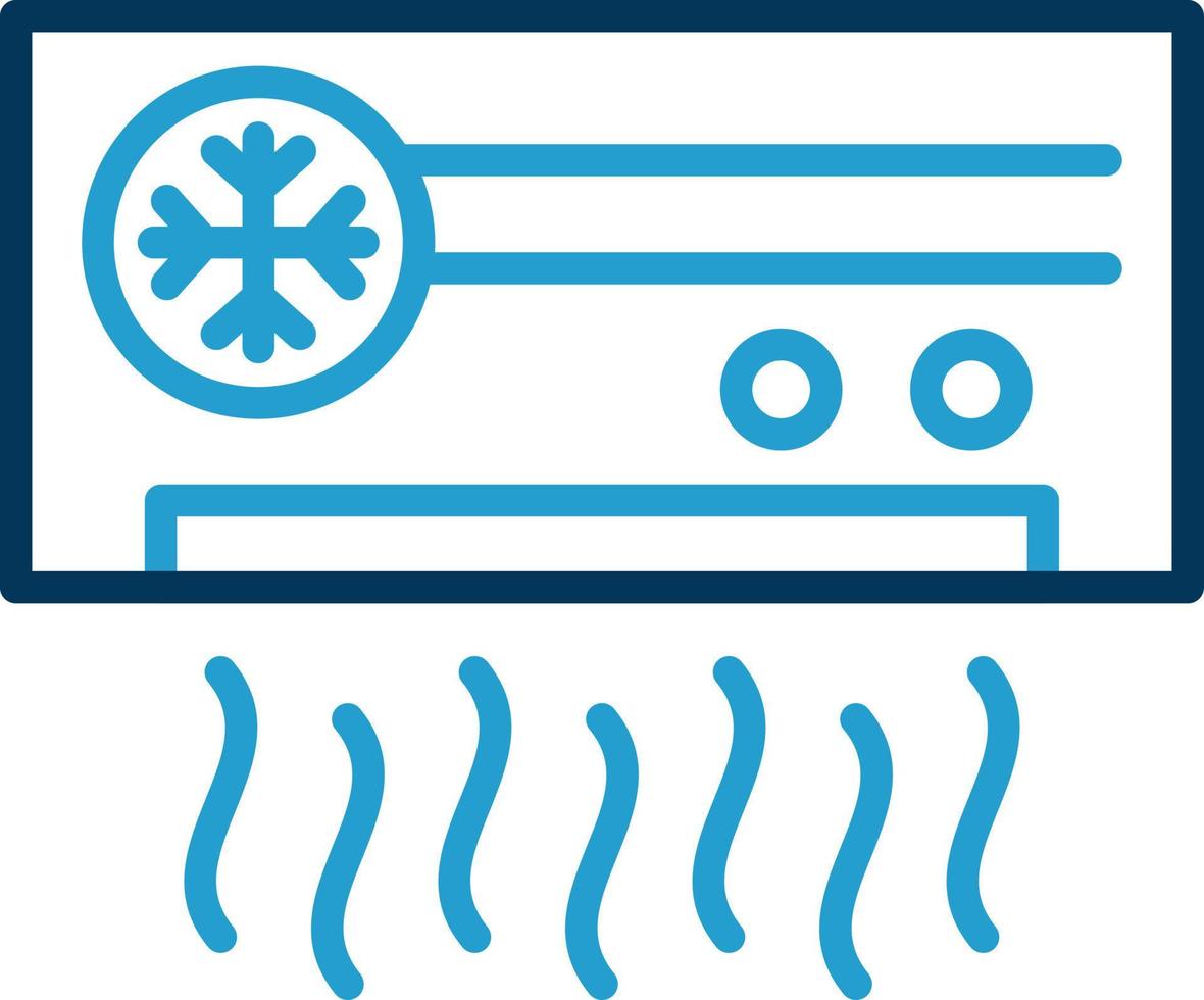 Air Conditioner Vector Icon Design