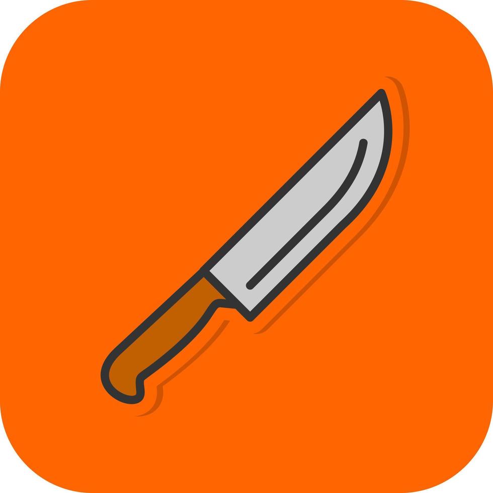 diseño de icono de vector de cuchillo