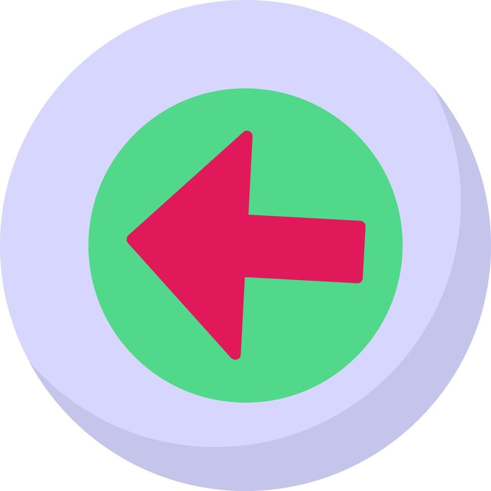 Arrow Alt Circle Left Vector Icon Design
