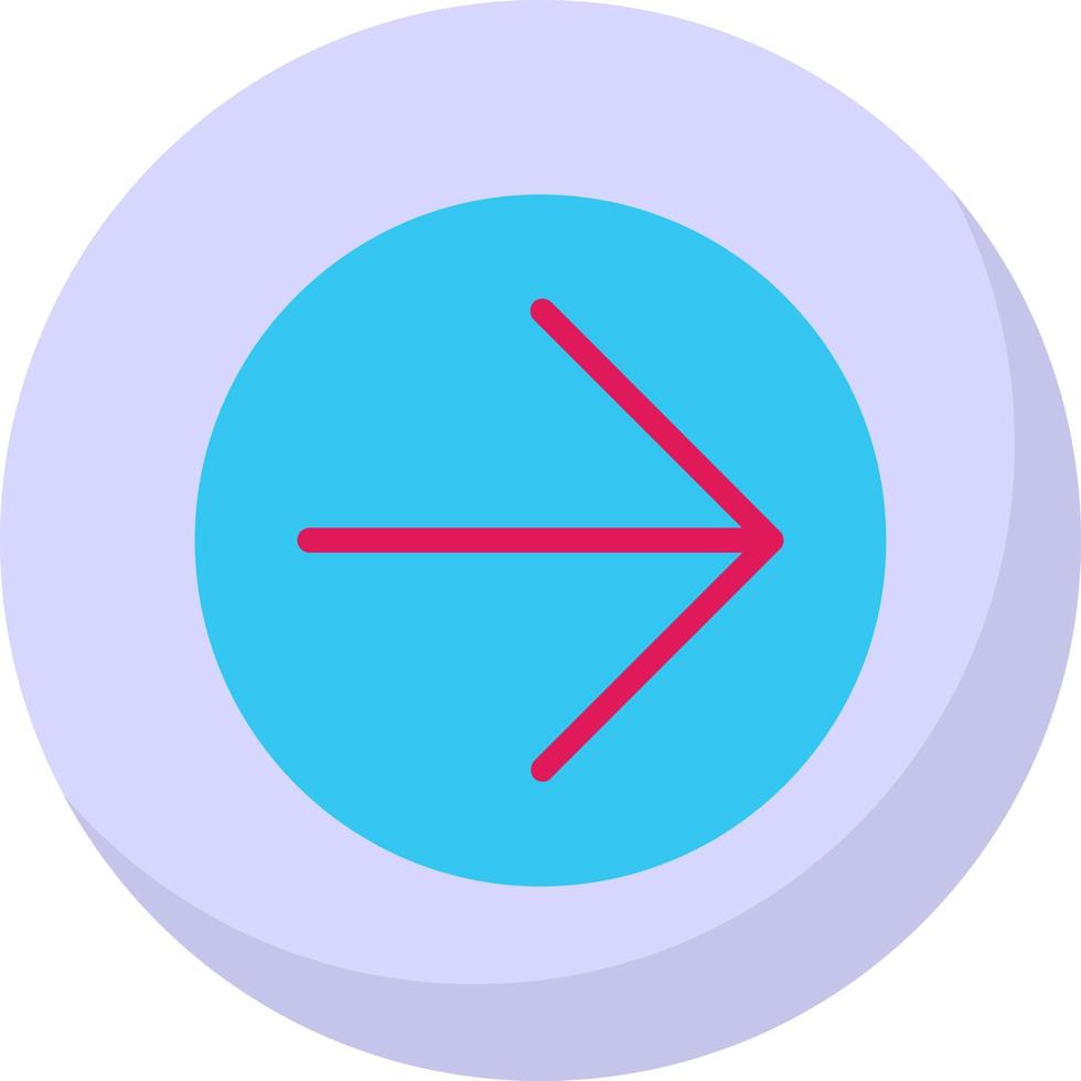 Arrow Circle Right Vector Icon Design